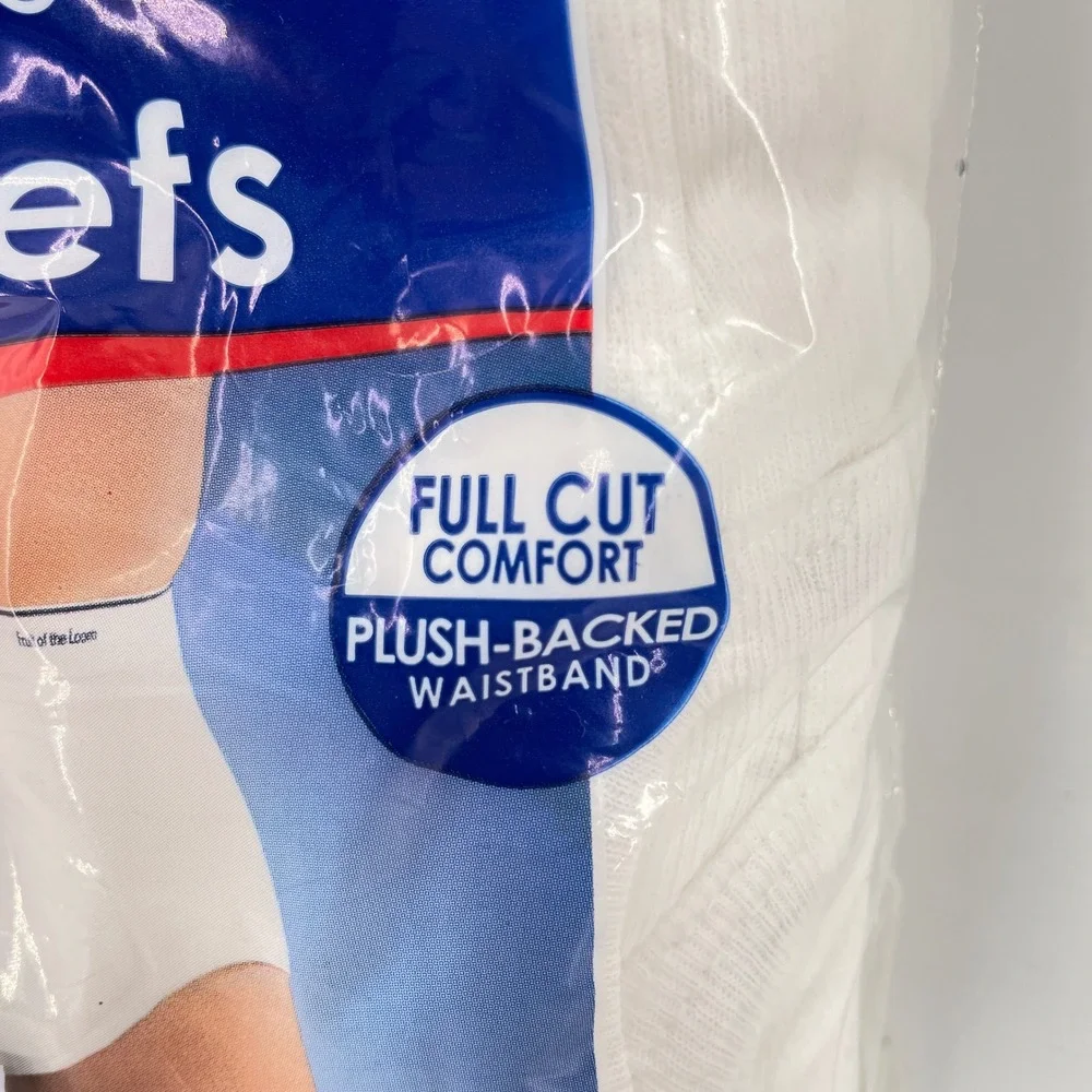 Fruit of the Loom 2009 Mens Briefs 8 pack White Full Cut Cotton Medium 34-36